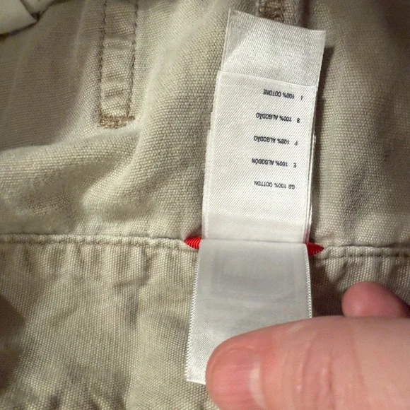 The North Face Women's Khaki/Tan Cotton Bermuda Shorts - Picture 3 of 7